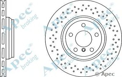 APEC BRAKING dsk3021 -  Тормозной диск